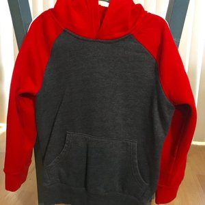 Jumping Beans Boys Hoodie - Red & Gray, Size 5